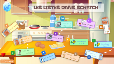 Scratch Genially parcours listes dans Scratch boucles variables, CRPE, CAPES, constructions dans Scratch