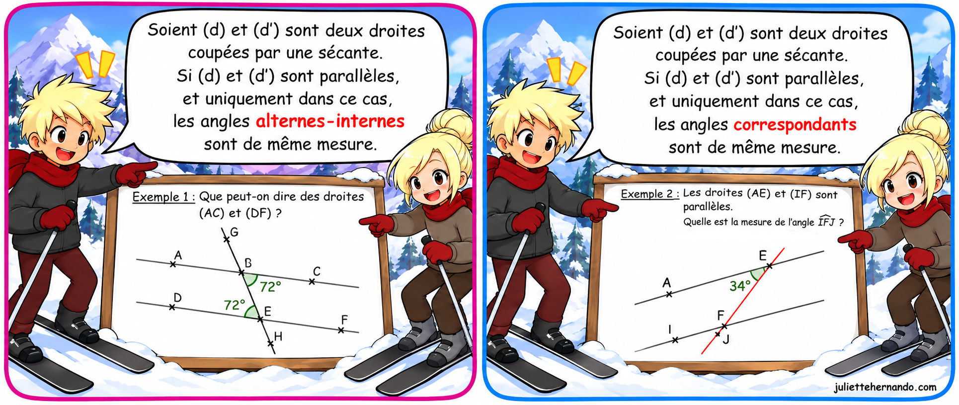 angles alternes internes