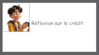 rflexion sur le budget