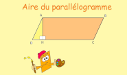 aire du paralllogramme cinquime en vidos