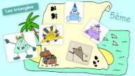 cours sur les triangles en vidos genially