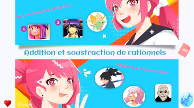 Nombres rationnels additions et soustractions