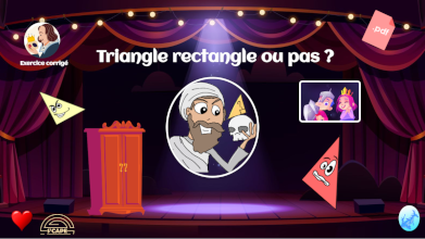 Pythagore rciproque et contrapose