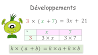 dveloppements critures algbriques questions flash