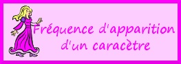 Frquence d'apparition d'un caractre dans une phrase sous Scratch