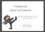 frquences calcul mental Genially