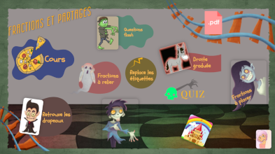 Fractions et partage sixime