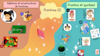 additions et soustractions de fractions