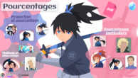 genially pourcentage et proportion sixime