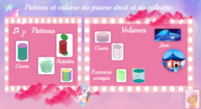 Volume du prisme et du cylindre