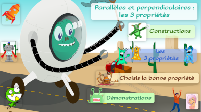 Proprit des parallles et perpendiculaires