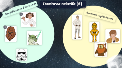 Simplification d'criture dans les sommes algbriques