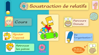 Soustraction de relatifs