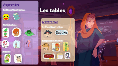 Tables de multiplication