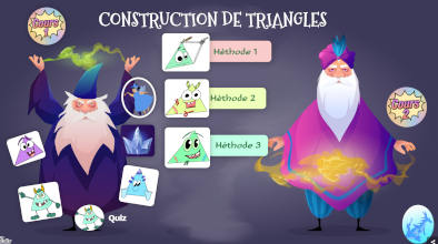 Constructions de triangles