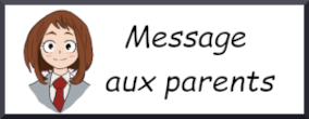 message aux parents d'lves