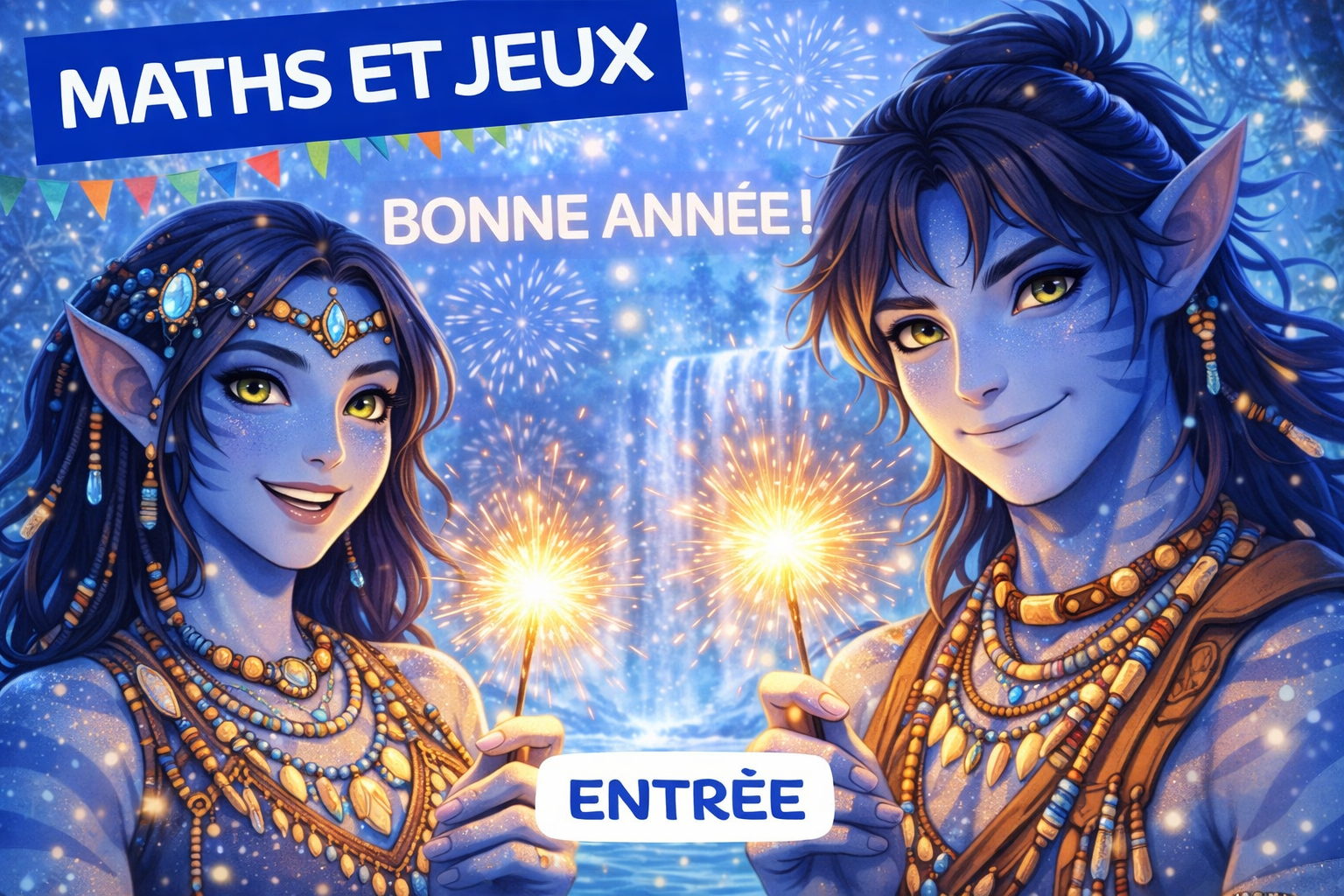 Maths et Jeux � Bonne ann�e