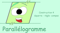 mthode de construction d'un paralllogramme en vidos