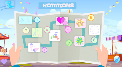 Rotations sur GeoGebra