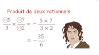 produit de rationnels