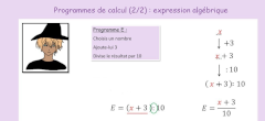 programmes de calcul genially