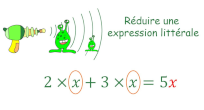 rductions d'expressions littrales Genially
