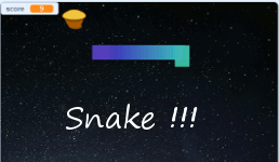 Snake dans Scratch